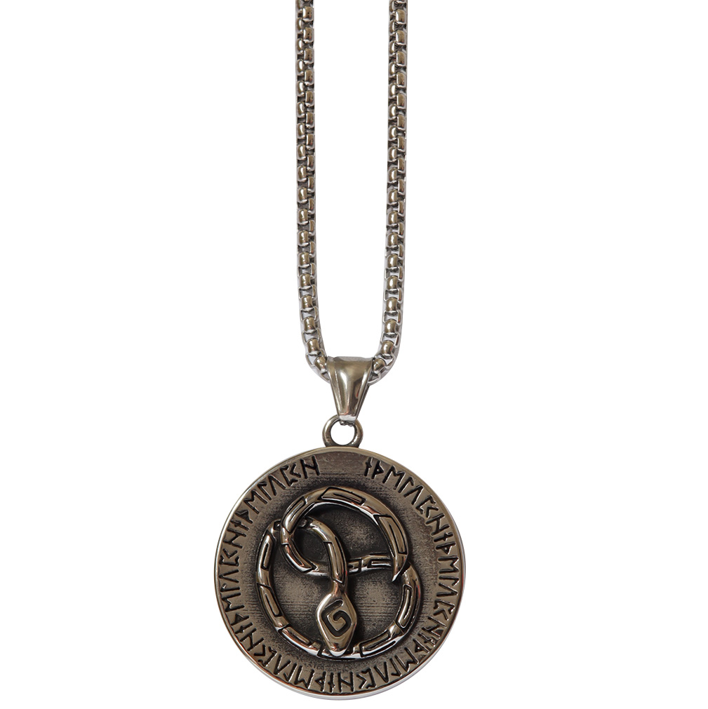 Necklace Silver Stainless Steel