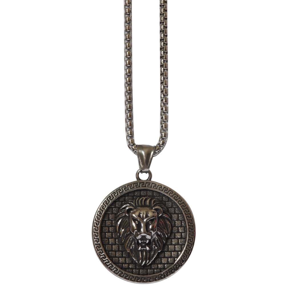 Necklace Silver Stainless Steel