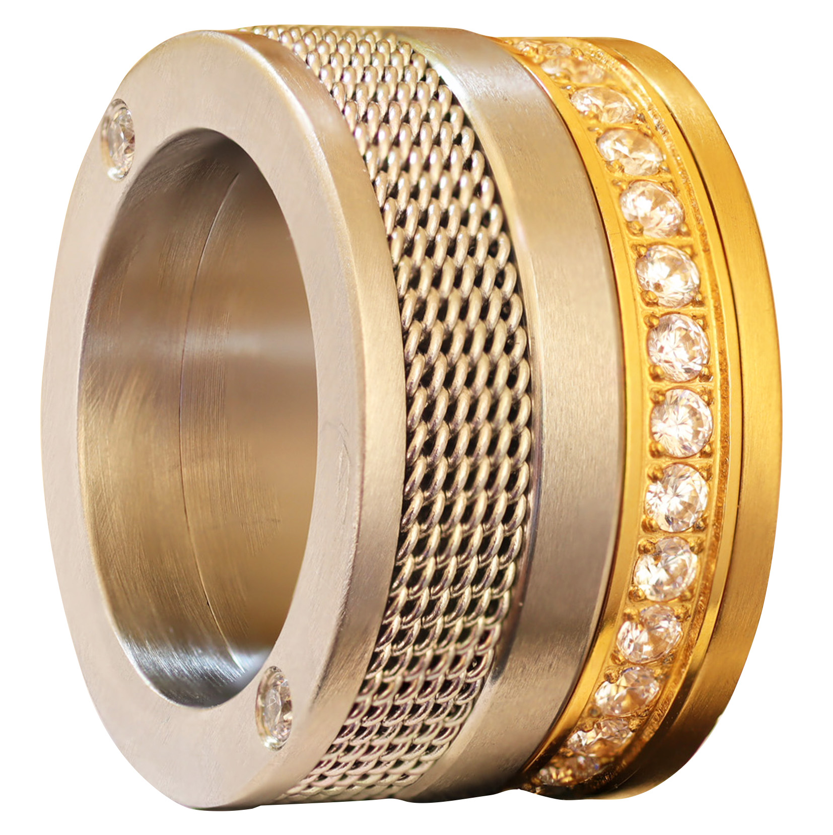 Komplett sammansatt ring