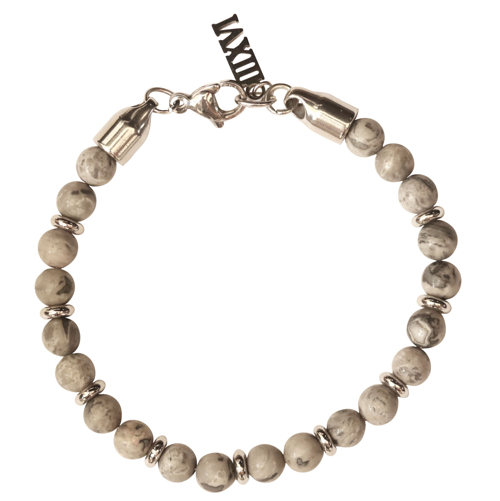 Bracelet Natural Stones Stainless Steel