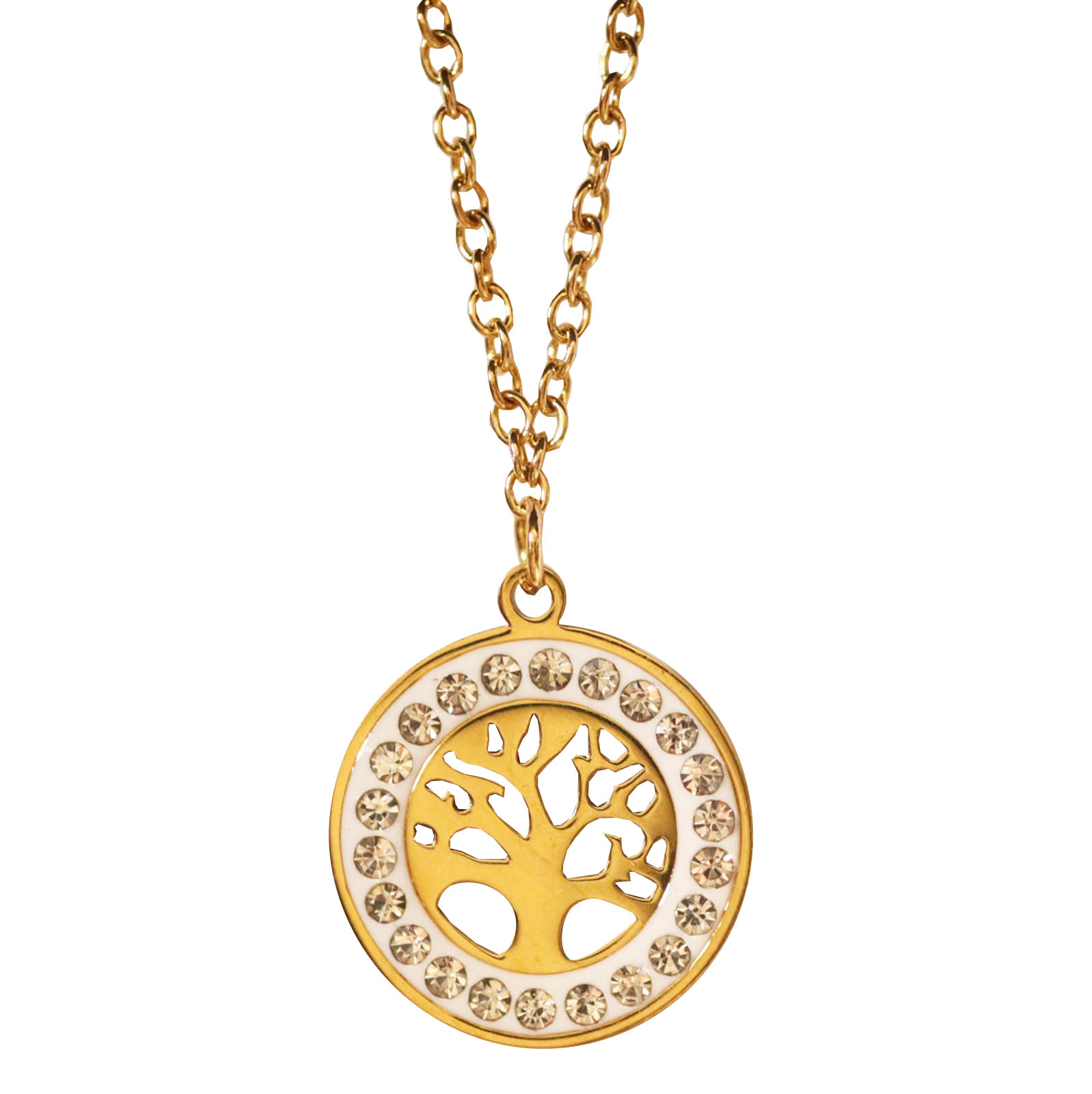 Necklace Gold Stainless Steel