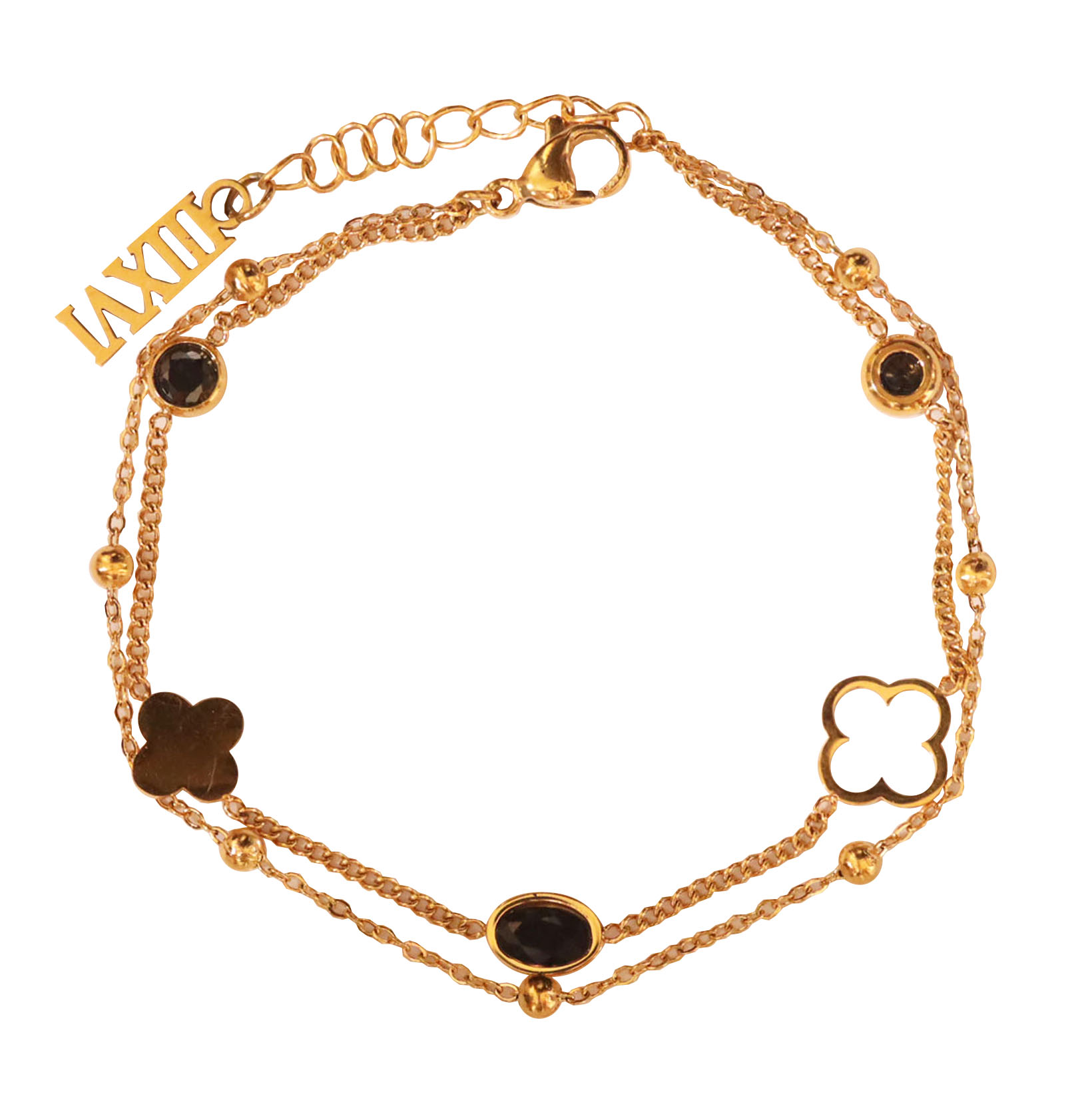 VC&A Double Bracelet Gold