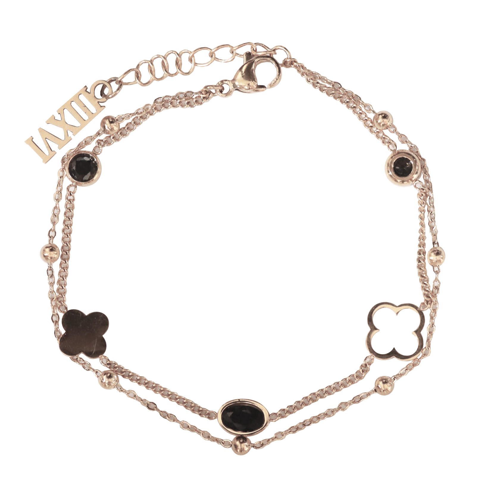 VC&A Double Bracelet Silver