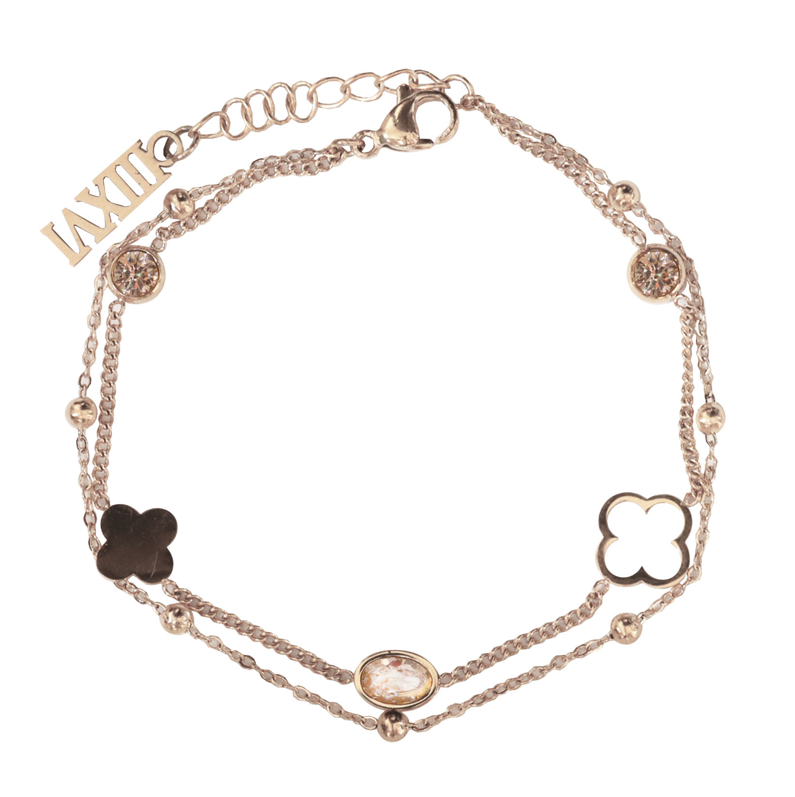 VC&A Double Bracelet Silver - Image 2