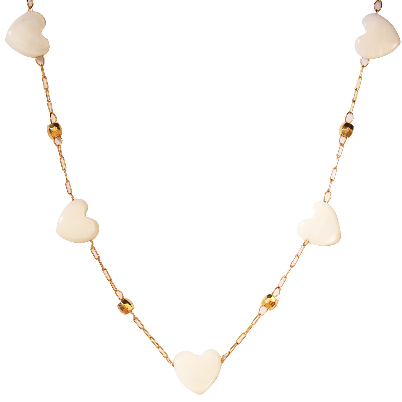 Necklace Gold Stainless Steel