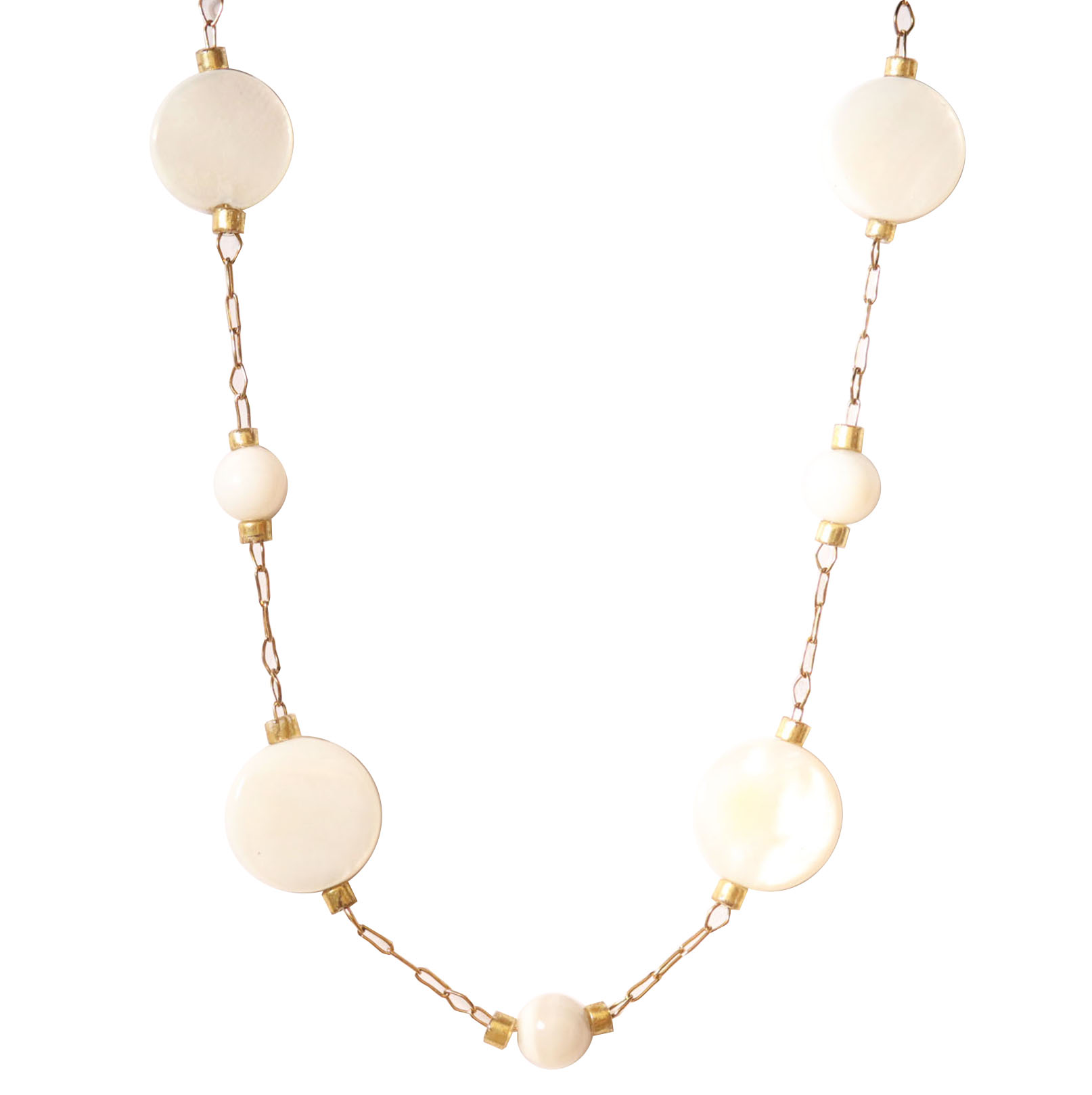 Necklace Gold Stainless Steel